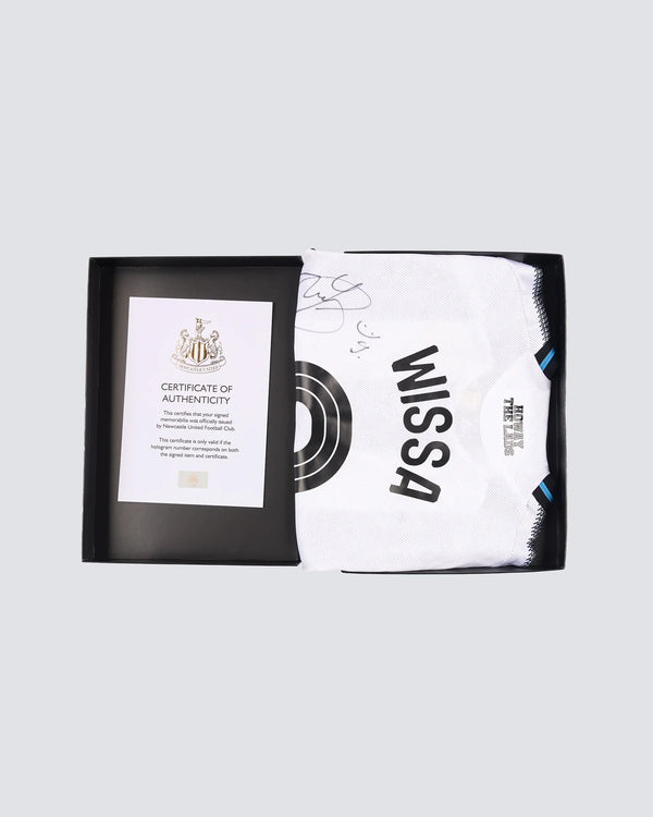 Newcastle United WISSA 25/26 Boxed Signed Home Shirt