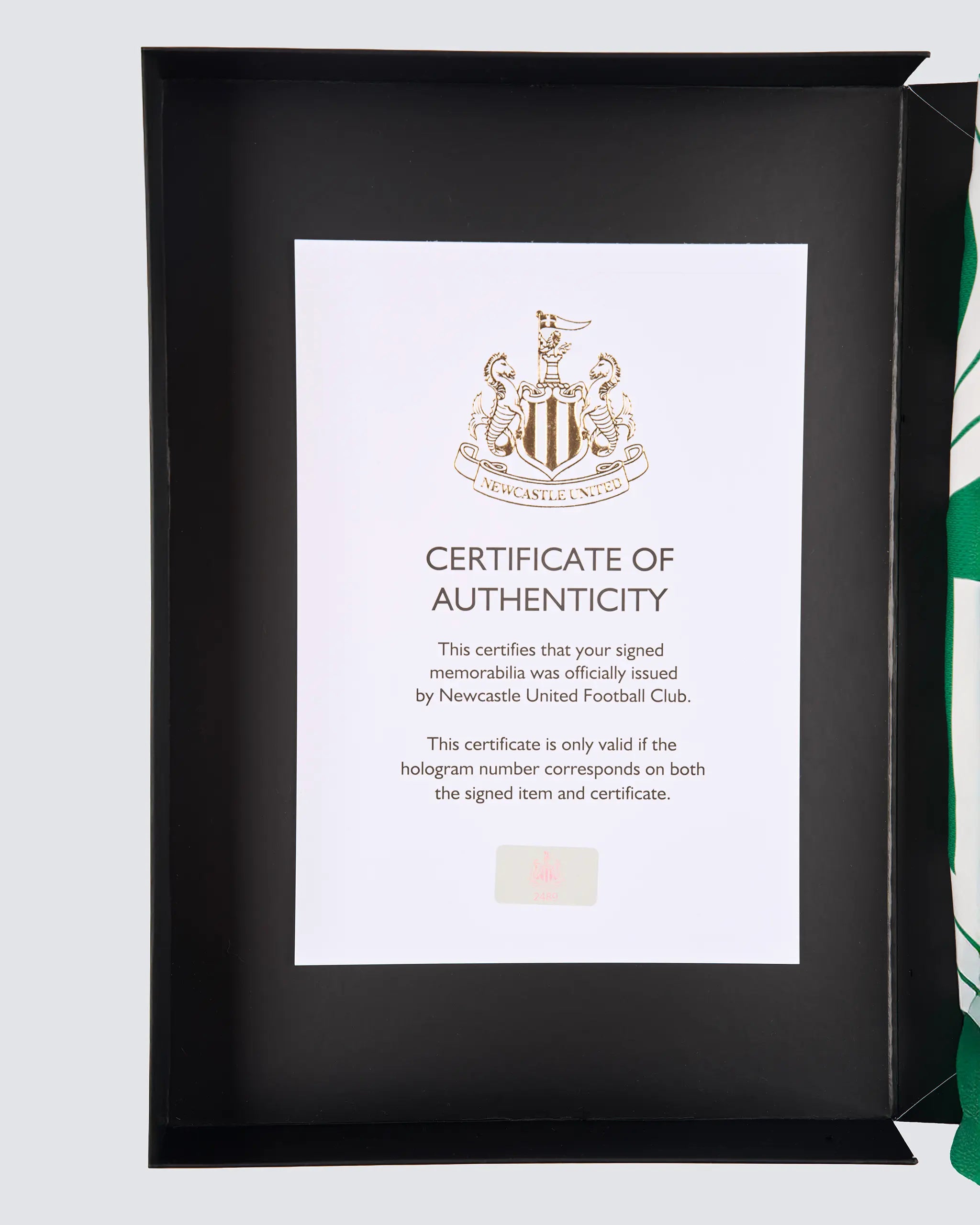 Newcastle United WOLTEMADE 25/26 Boxed Signed Away Shirt