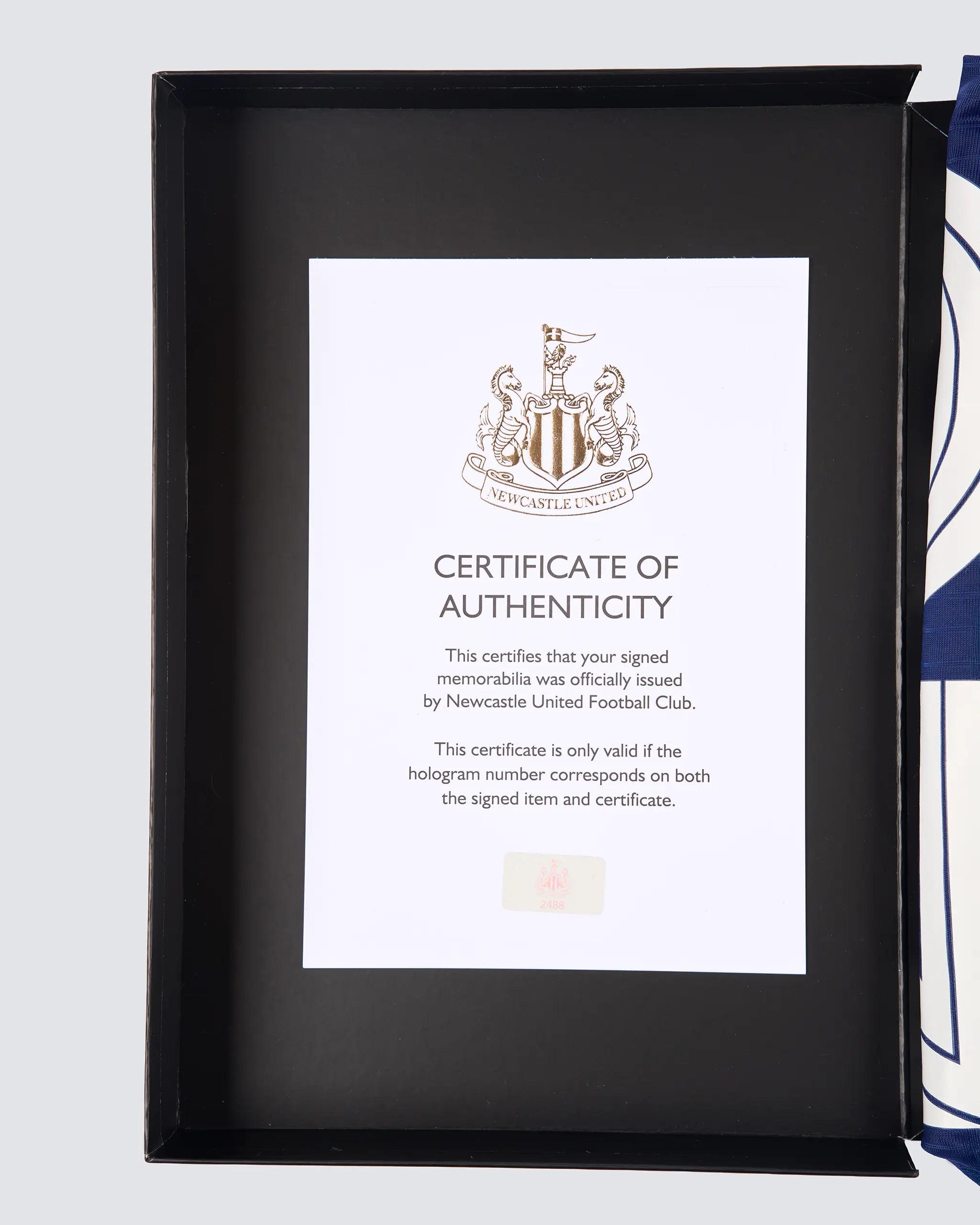 Newcastle United WOLTEMADE 25/26 Boxed Signed Third Shirt