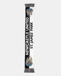 Newcastle United Black & White St. James' Park Scarf