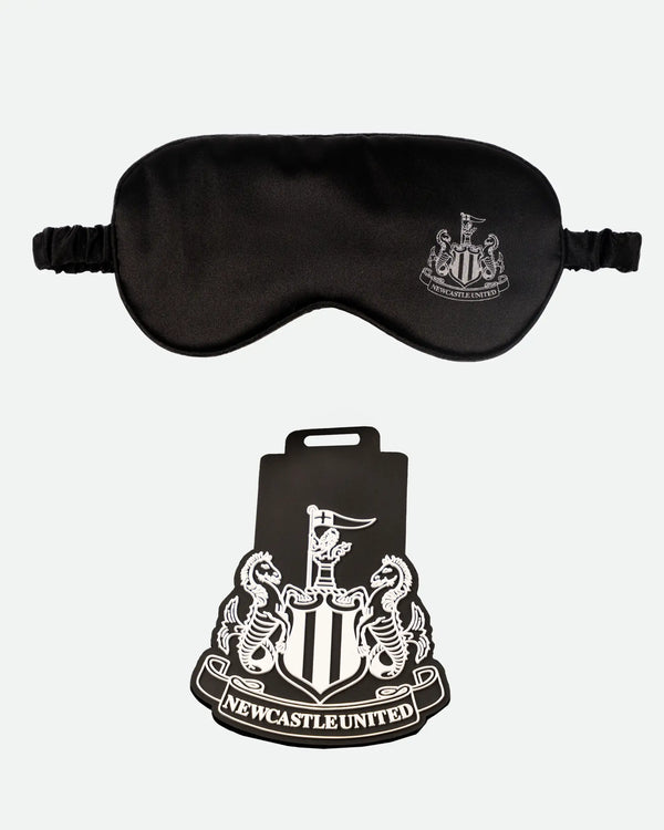 Newcastle United Luggage Tag & Eye Mask Travel Set