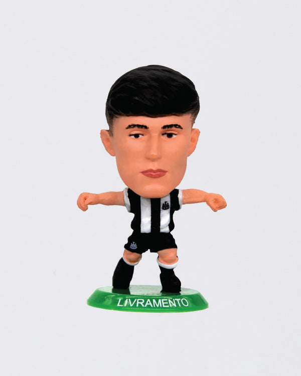Newcastle United Soccerstarz Tino Livramento Home Kit Figurine
