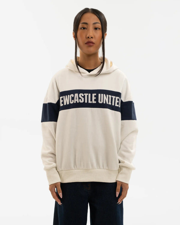 Newcastle United Women's White & Navy Hoodie