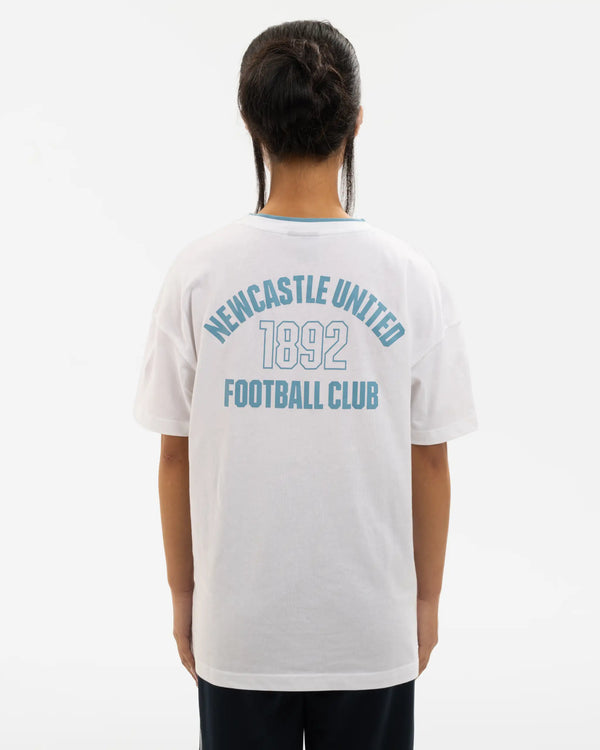 Newcastle United Women's White Oversized NUFC T-Shirt