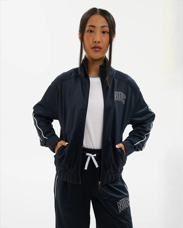 Newcastle United Women's NUFC Navy Zip Up Track Top