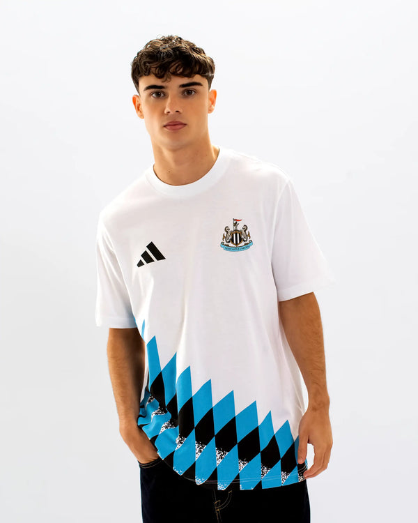 Newcastle United adidas White Stadium T-Shirt
