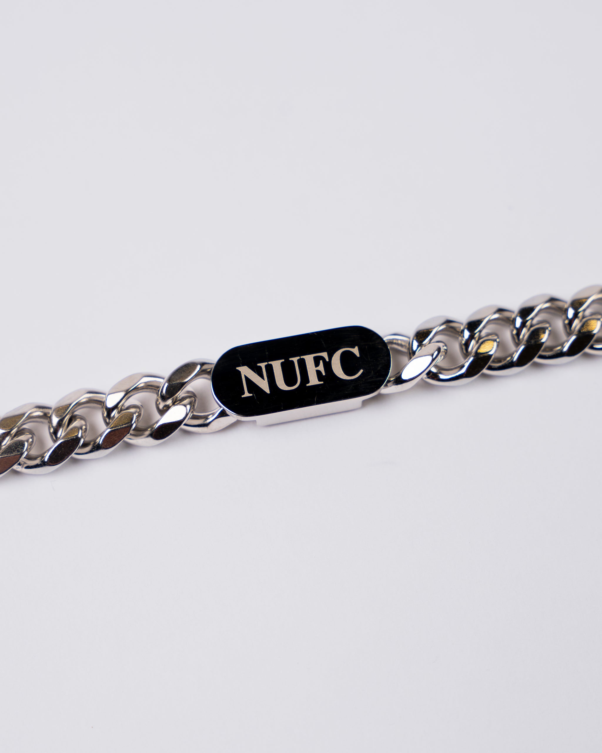 Newcastle United Stainless Steel Chunky NUFC Bracelet