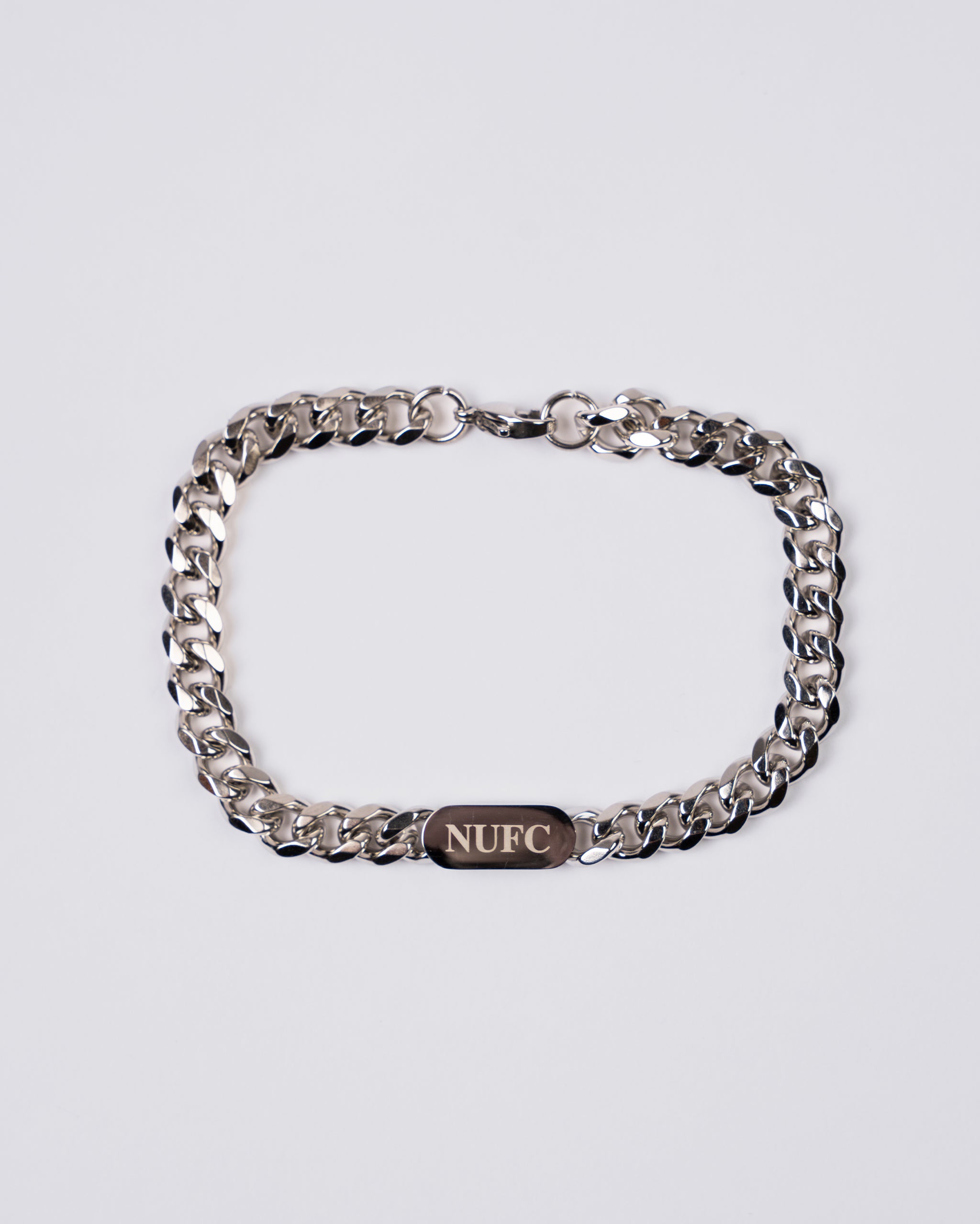Newcastle United Stainless Steel Chunky NUFC Bracelet