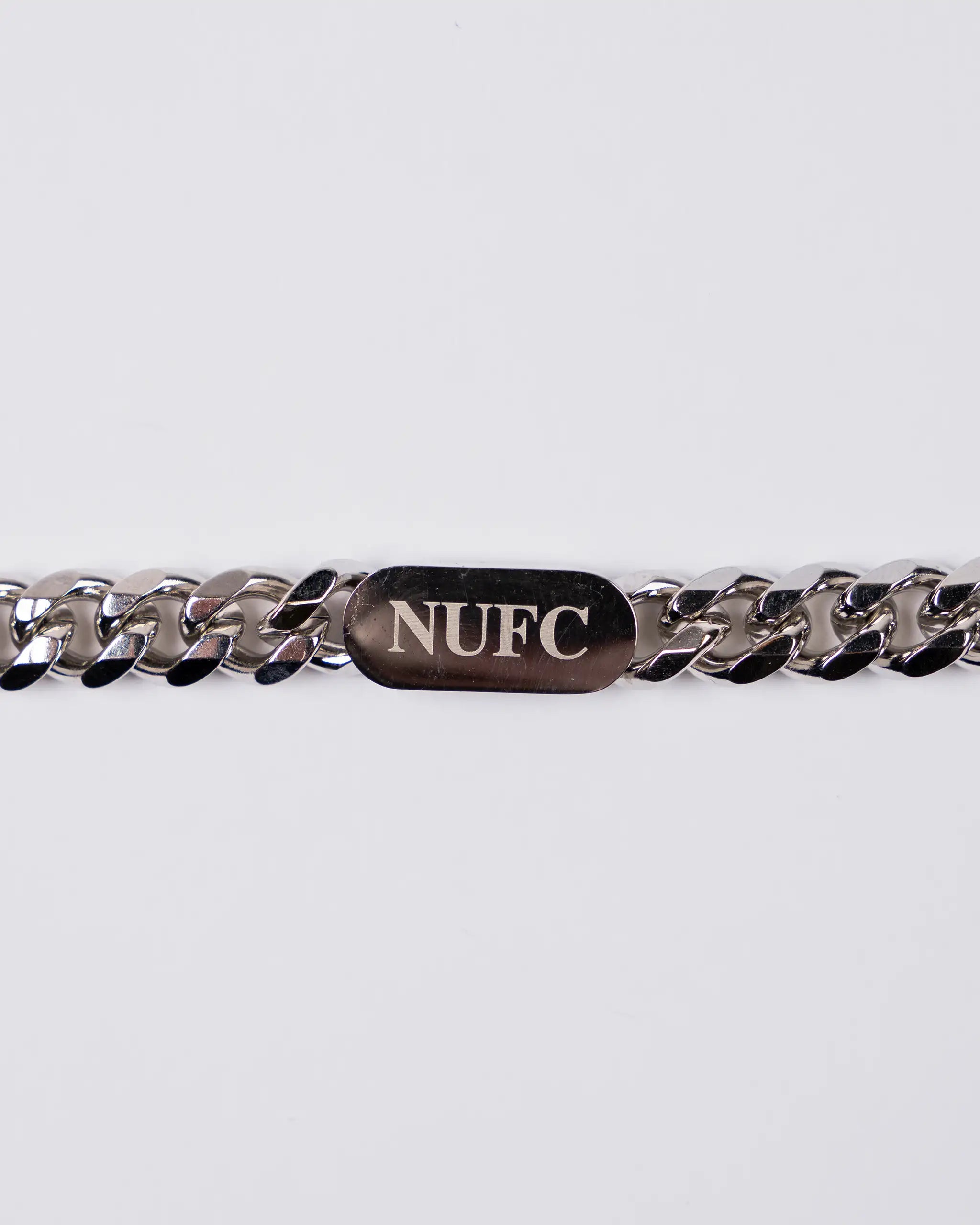 Newcastle United Stainless Steel Chunky NUFC Necklace