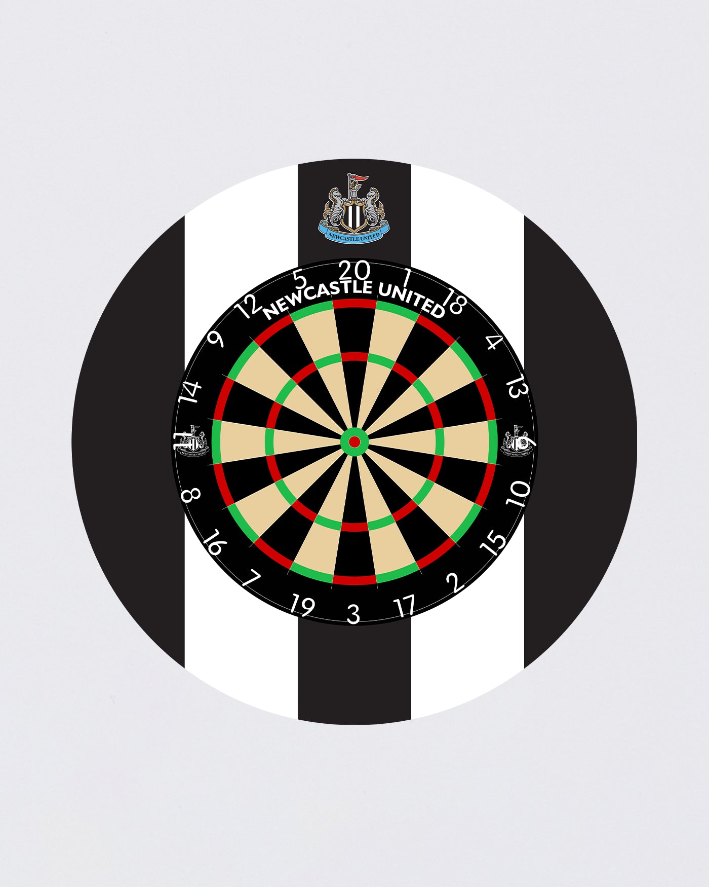 Newcastle United Dartboard Surround