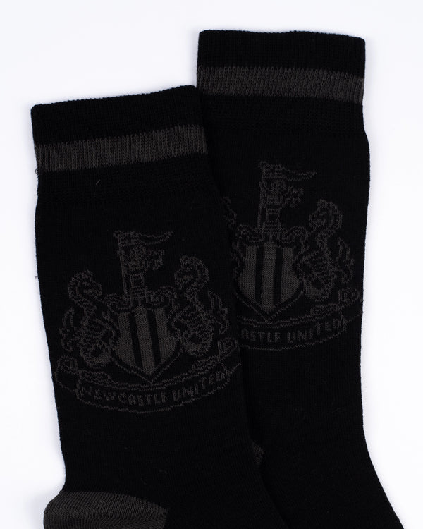 Newcastle United Tonal Crest Dress Socks