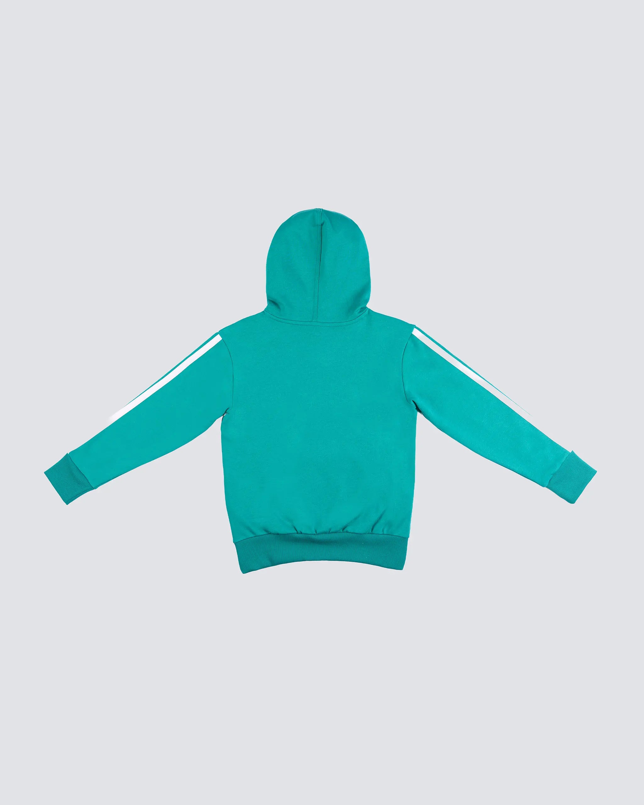 Newcastle United adidas Kid's Teal 3-Stripe Hoodie