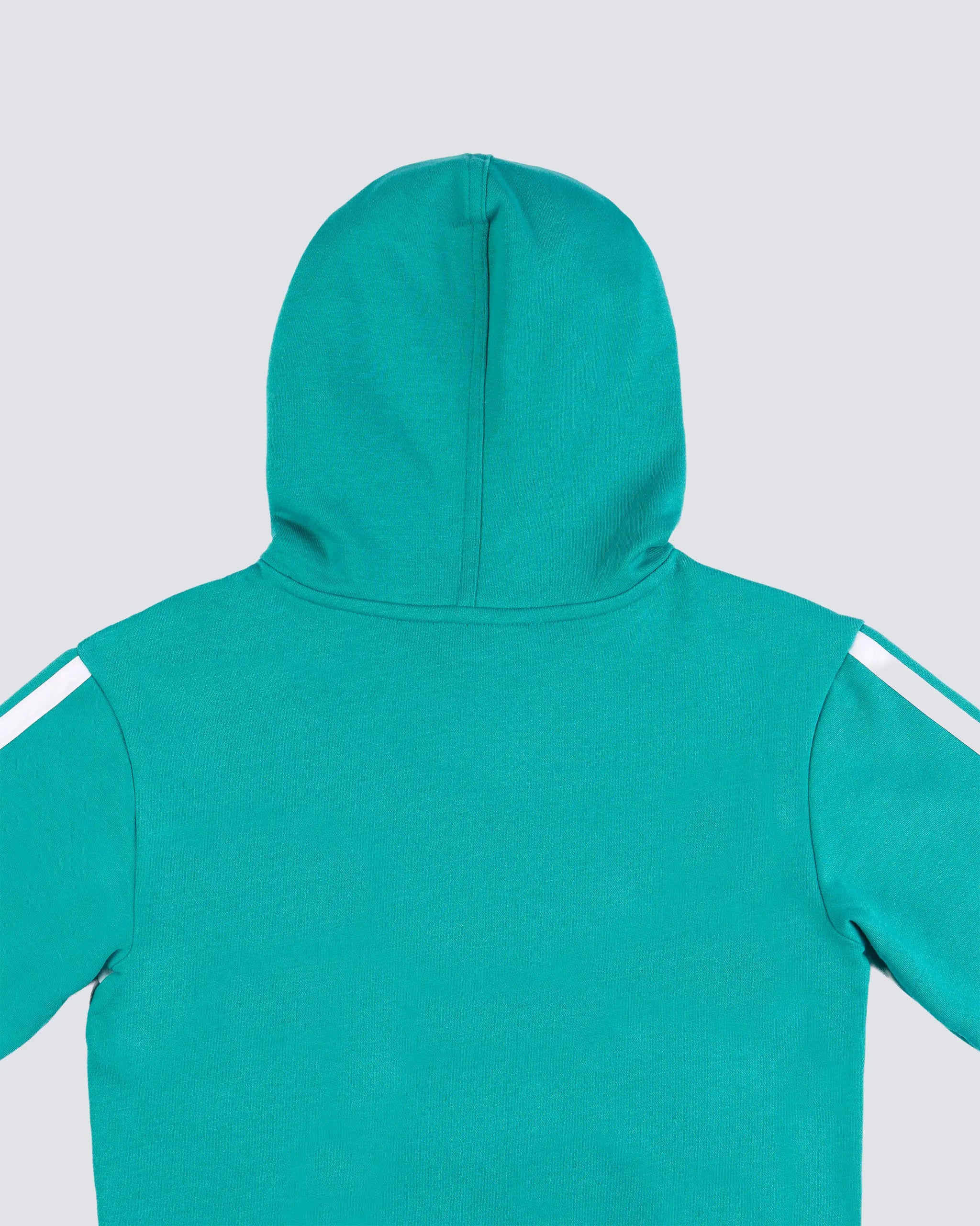 Newcastle United adidas Kid's Teal 3-Stripe Hoodie