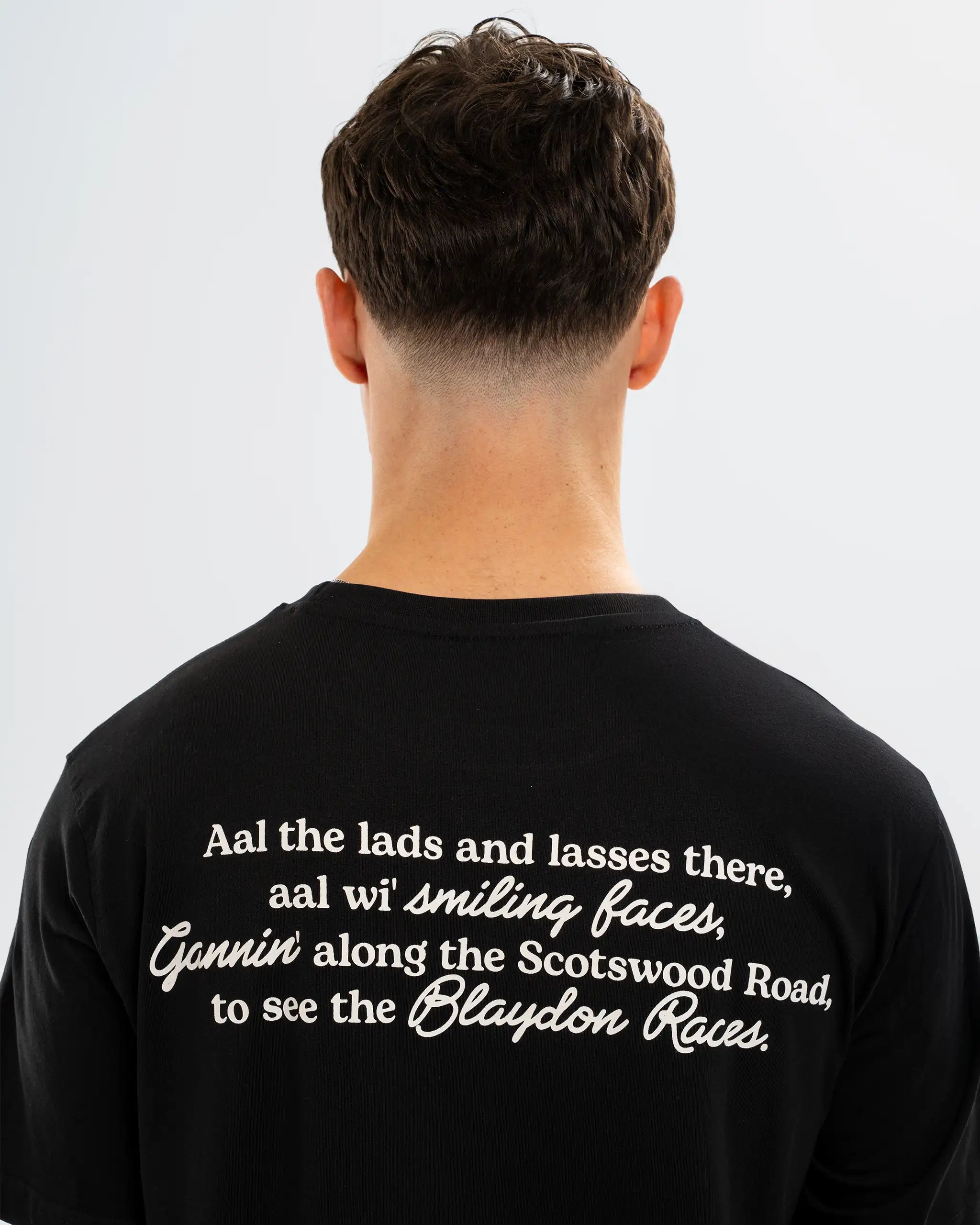 Newcastle United Men's Blaydon Races Black T-Shirt