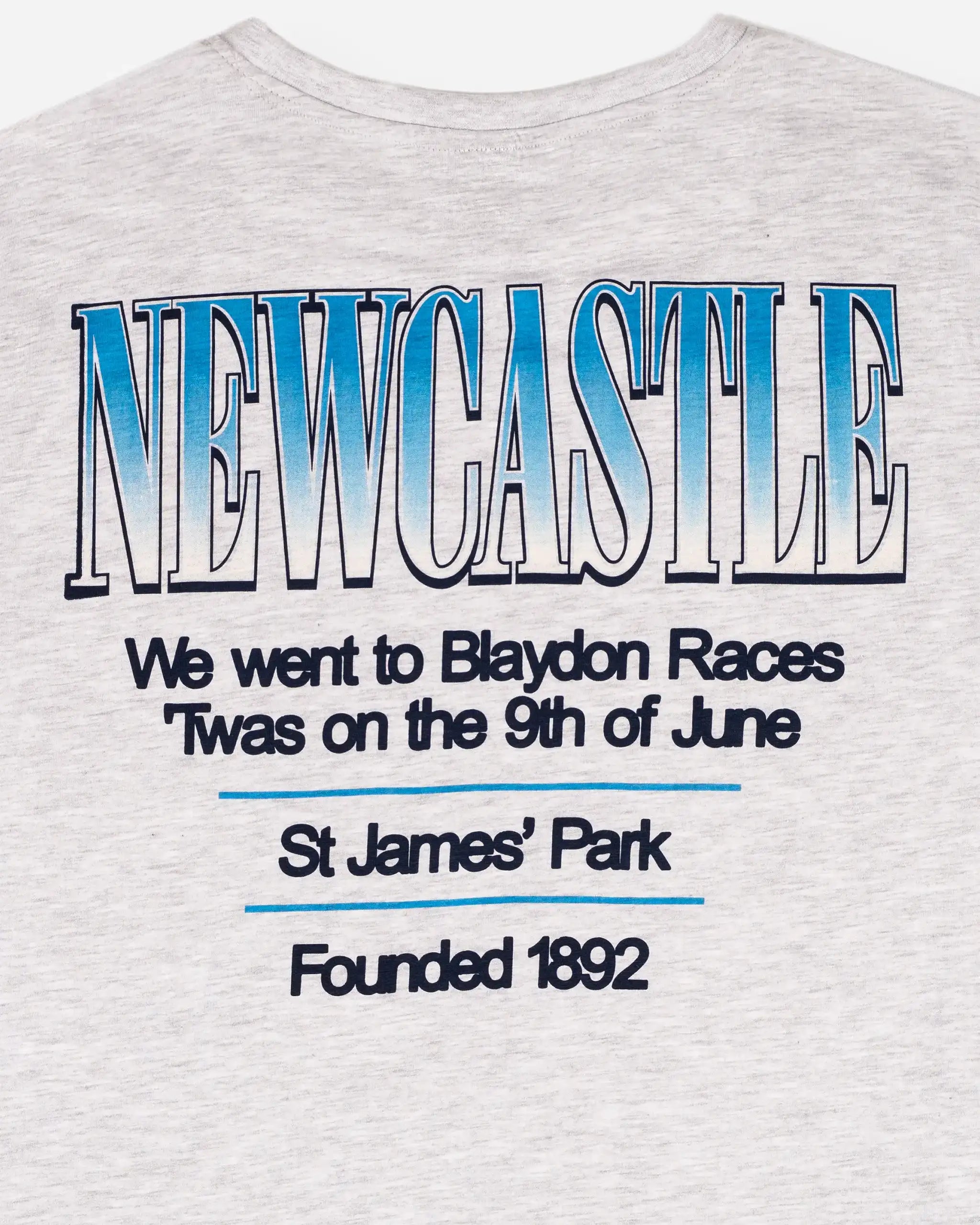 Newcastle United Men's Blaydon Races Grey T-Shirt