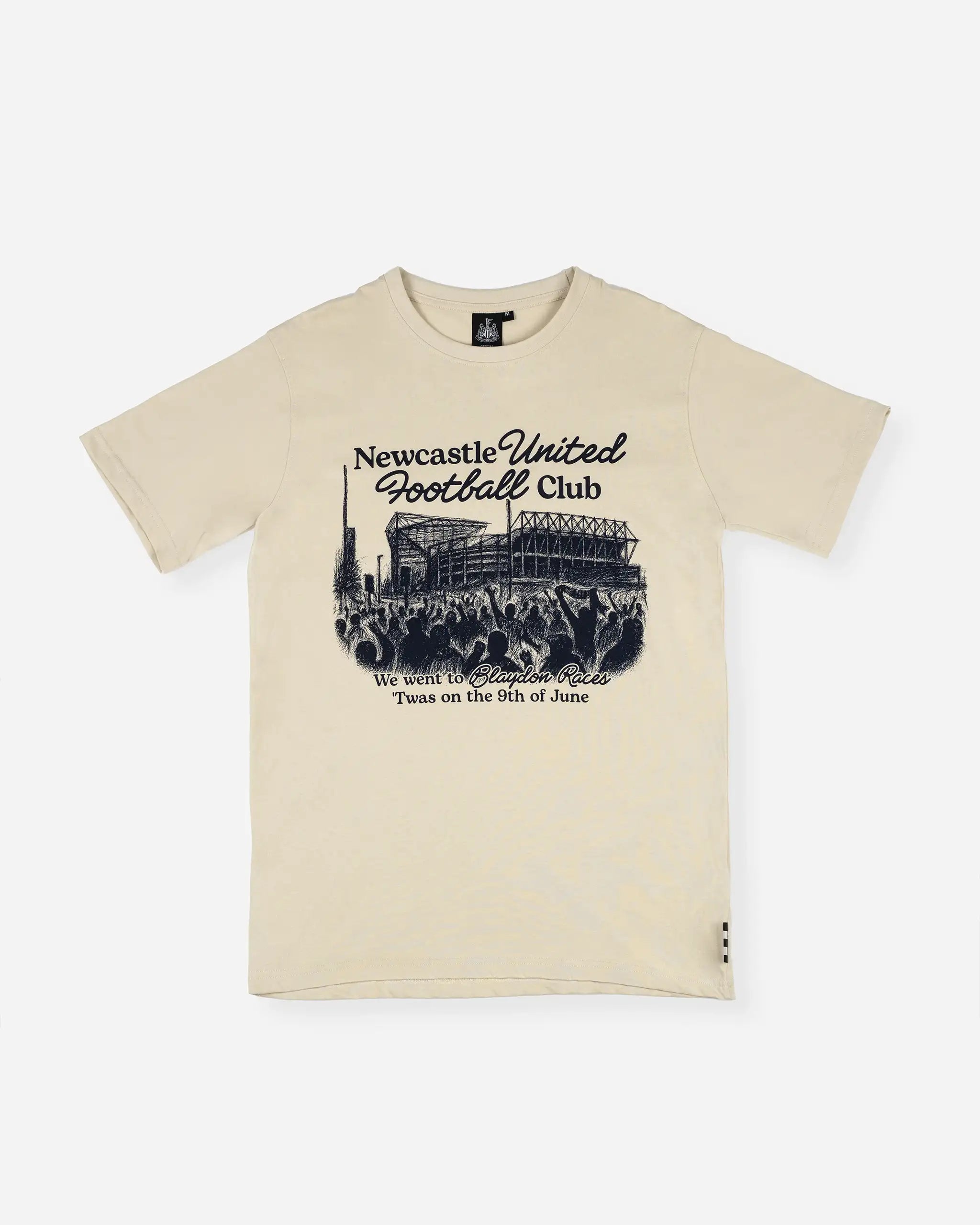 Newcastle United Men's Blaydon Races Sand T-Shirt