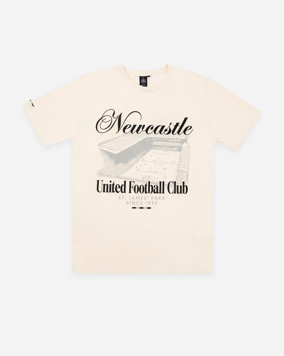 Newcastle United Men's Off-White Stadium T-Shirt