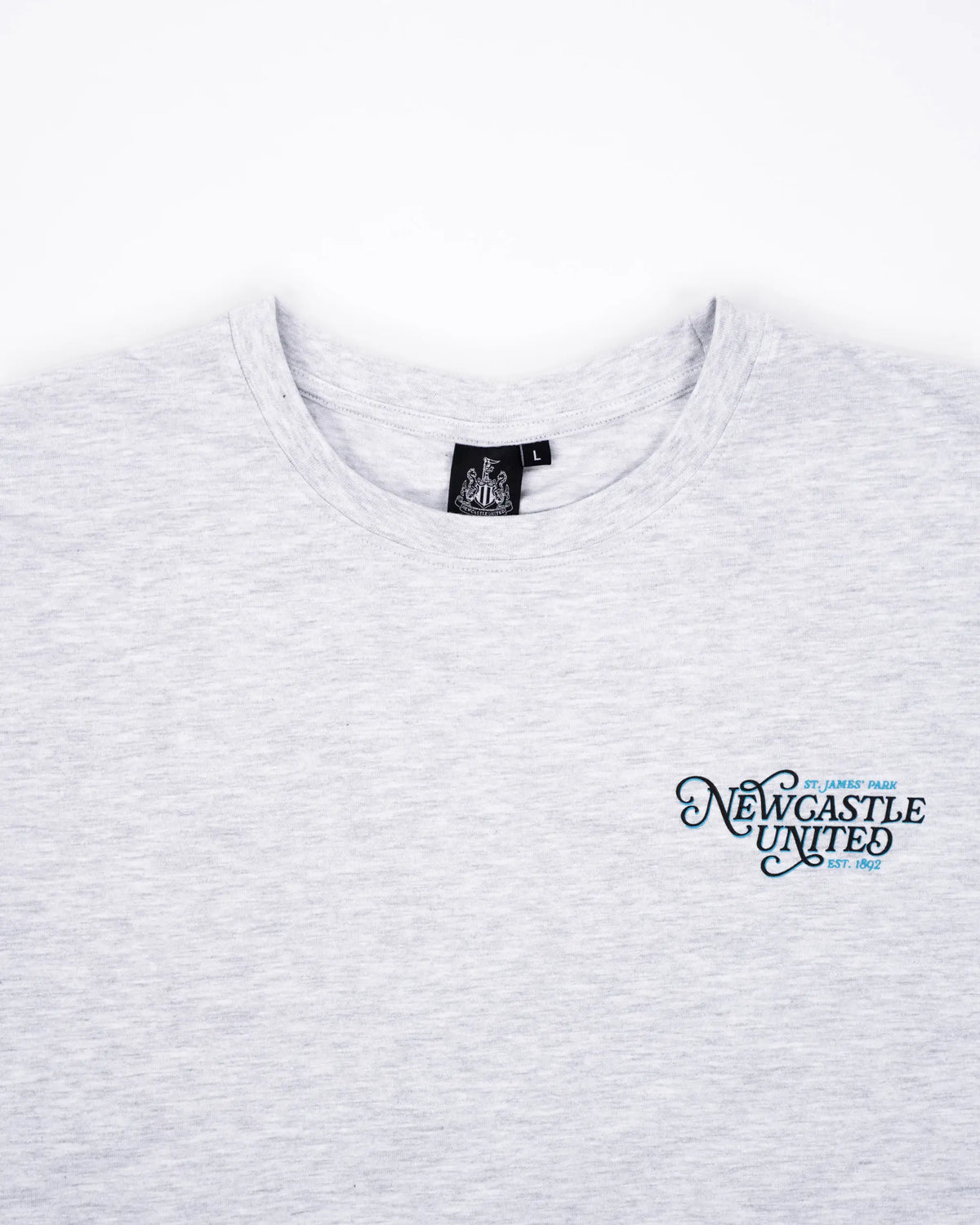 Newcastle United Men's Grey NUFC Adore Graphic T-Shirt