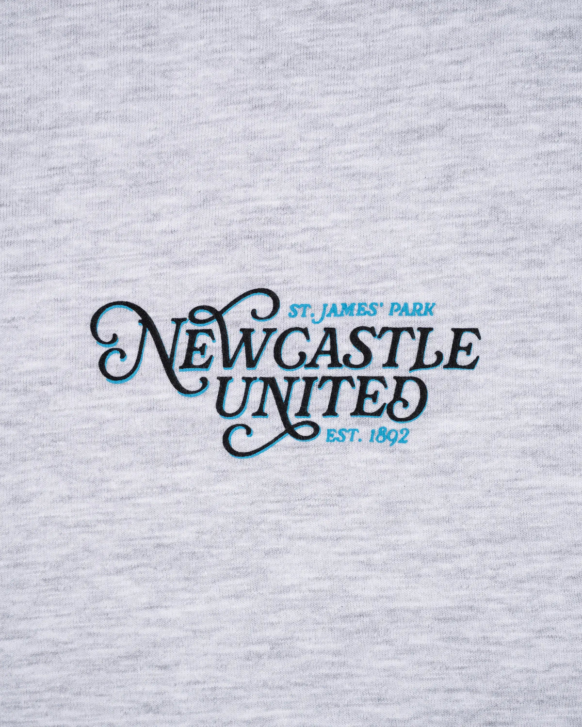 Newcastle United Men's Grey NUFC Adore Graphic T-Shirt