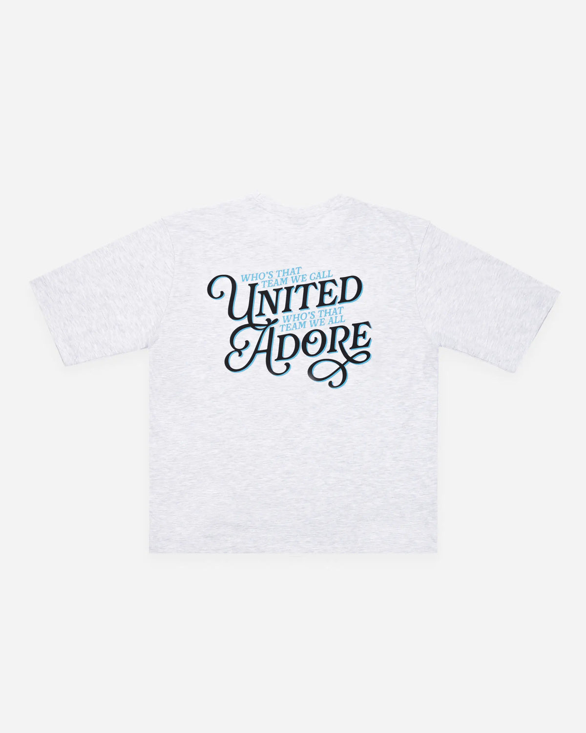 Newcastle United Men's Grey NUFC Adore Graphic T-Shirt