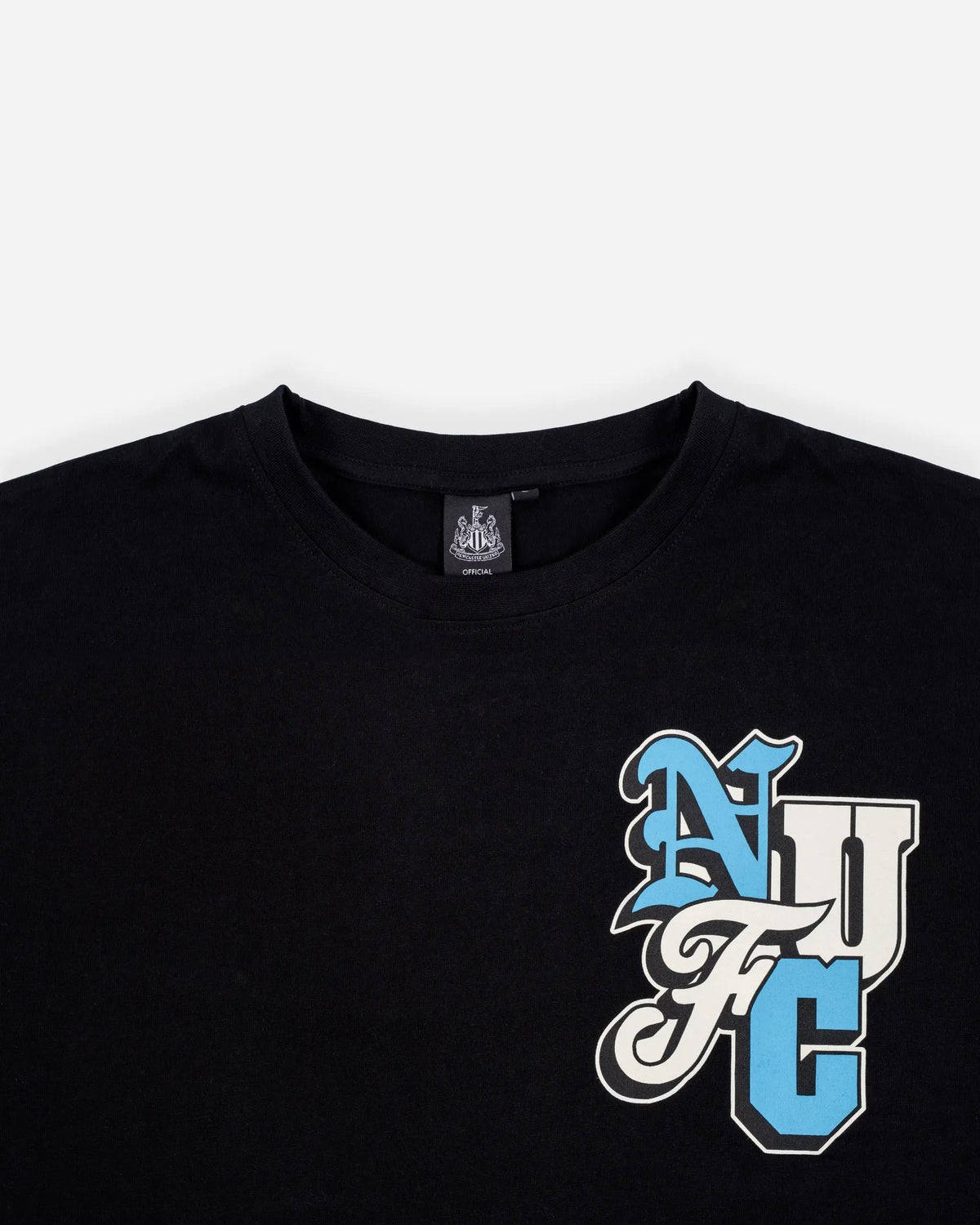 Newcastle United Men's Black NUFC Graphic T-Shirt