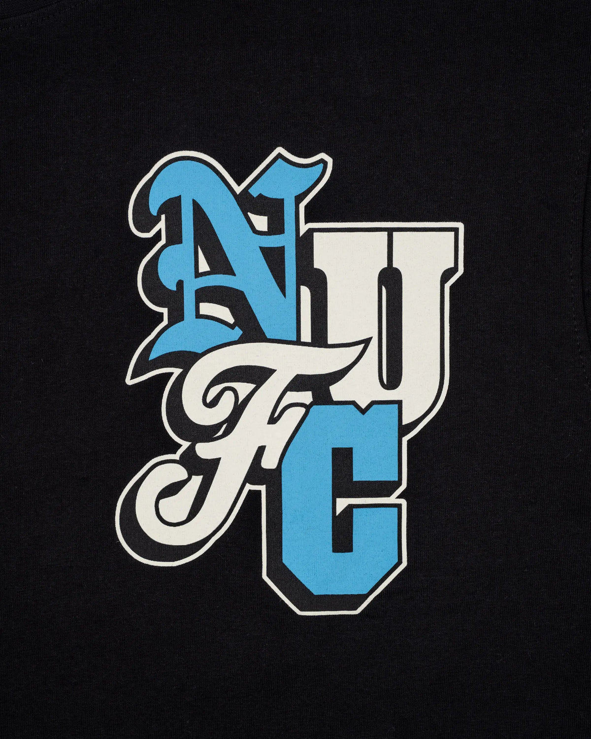 Newcastle United Men's Black NUFC Graphic T-Shirt