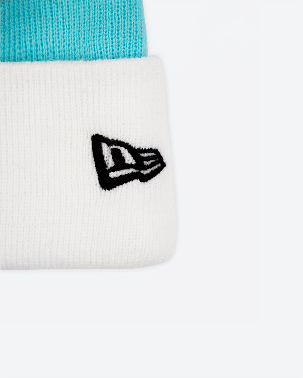 Newcastle United New Era Black & White Team Cuff Beanie