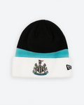 Newcastle United New Era Black & White Team Cuff Beanie