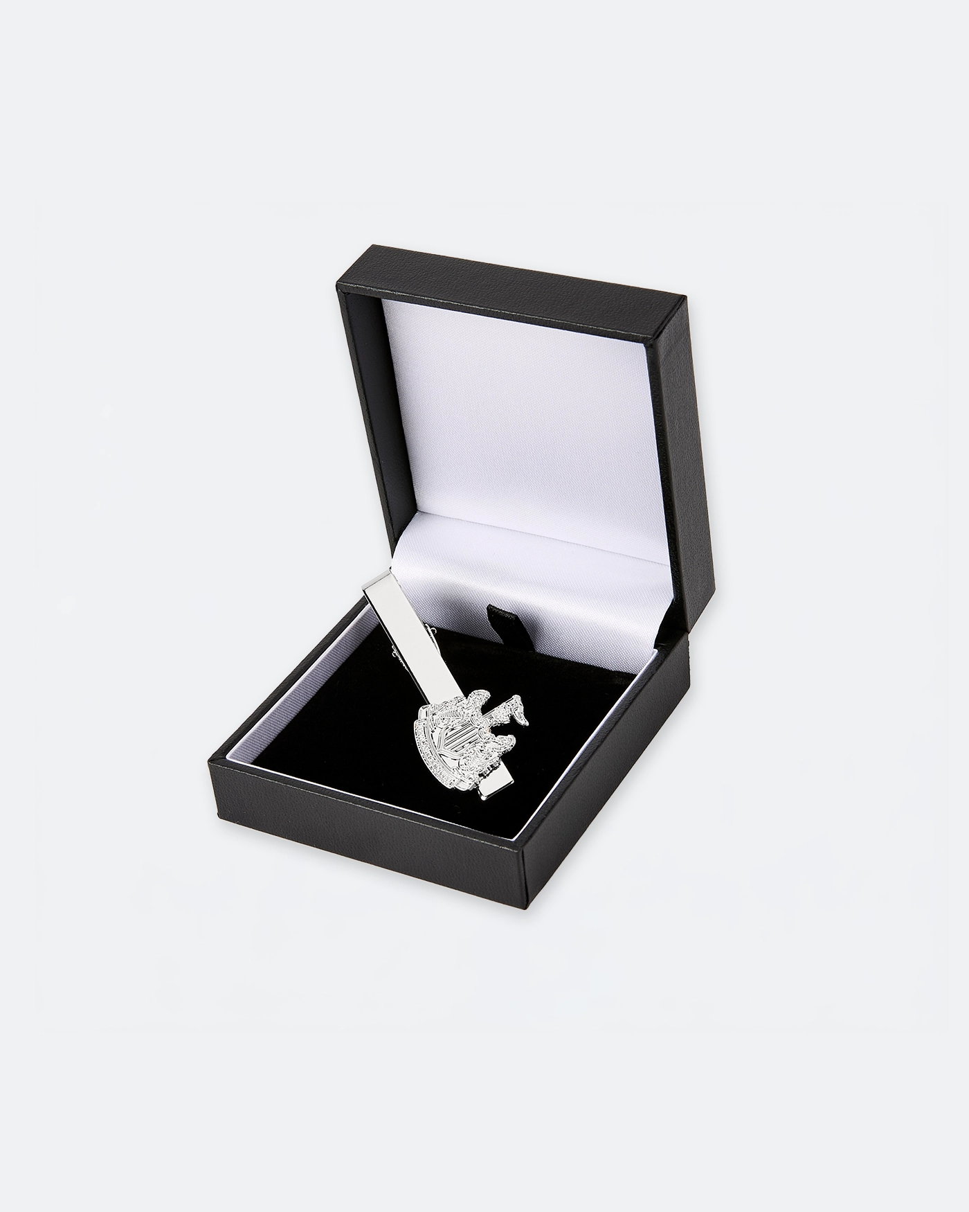 Newcastle United Silver Plated Crest Tie Clip