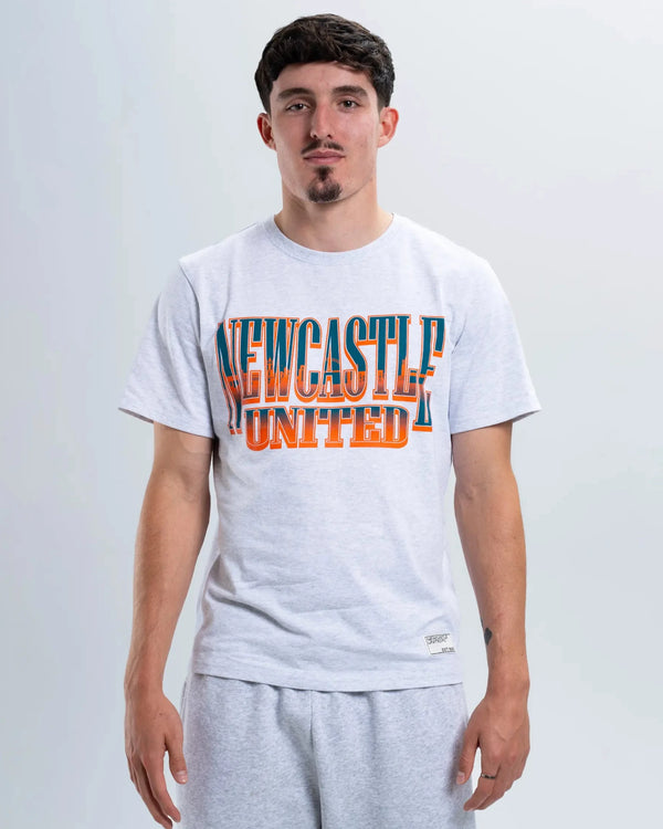 Newcastle United Grey Graphic T-Shirt