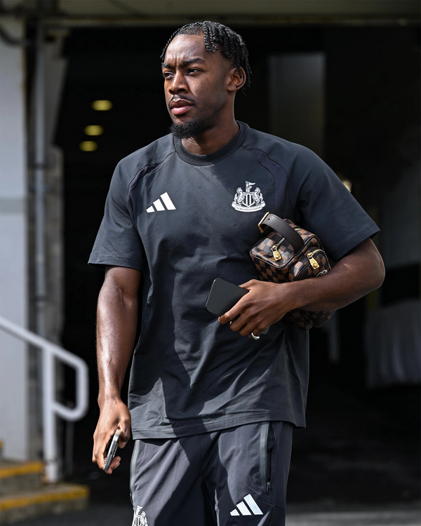 Newcastle United adidas Tiro Travel Grey T-Shirt