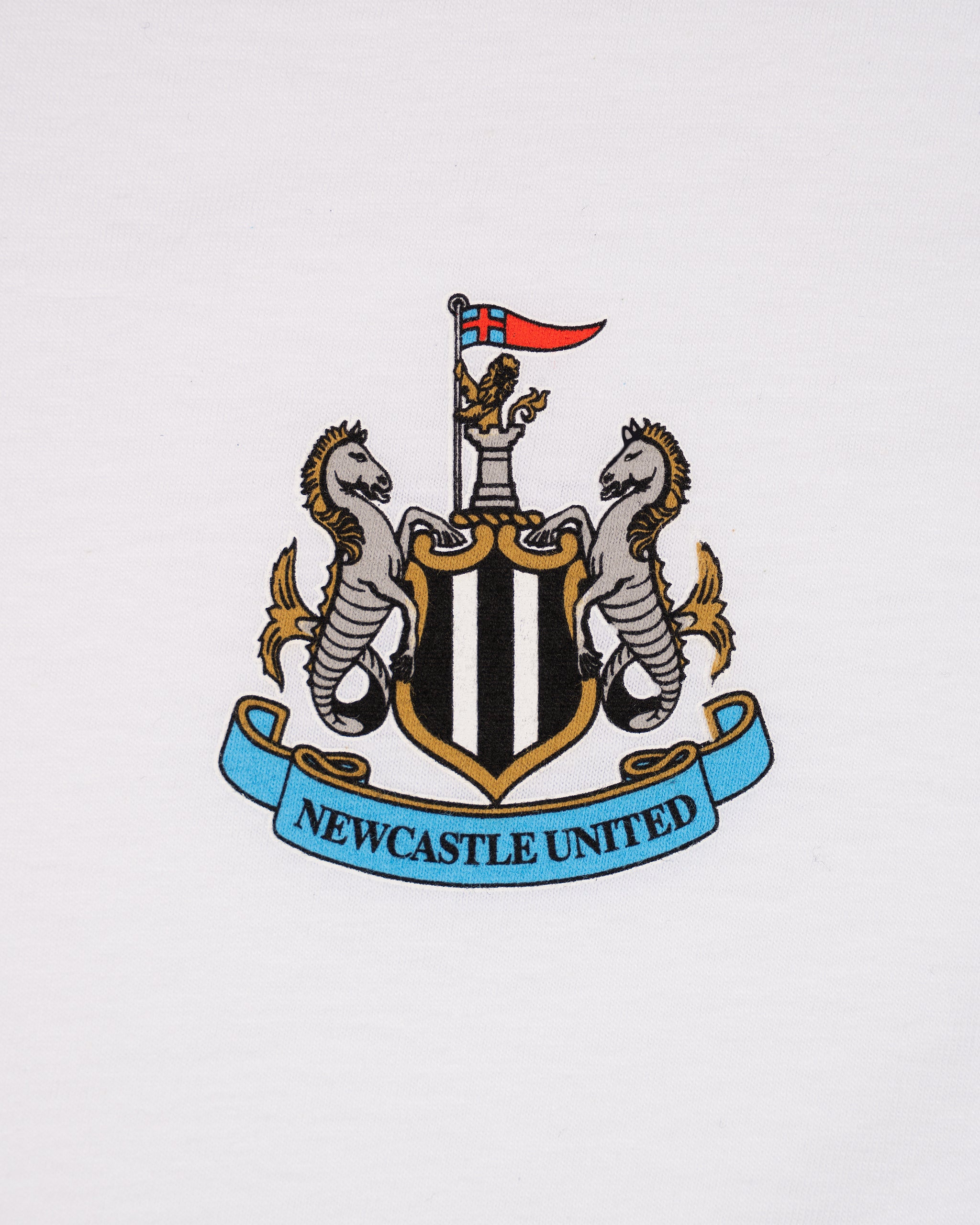 Newcastle United Champions League 25/26 White T-Shirt