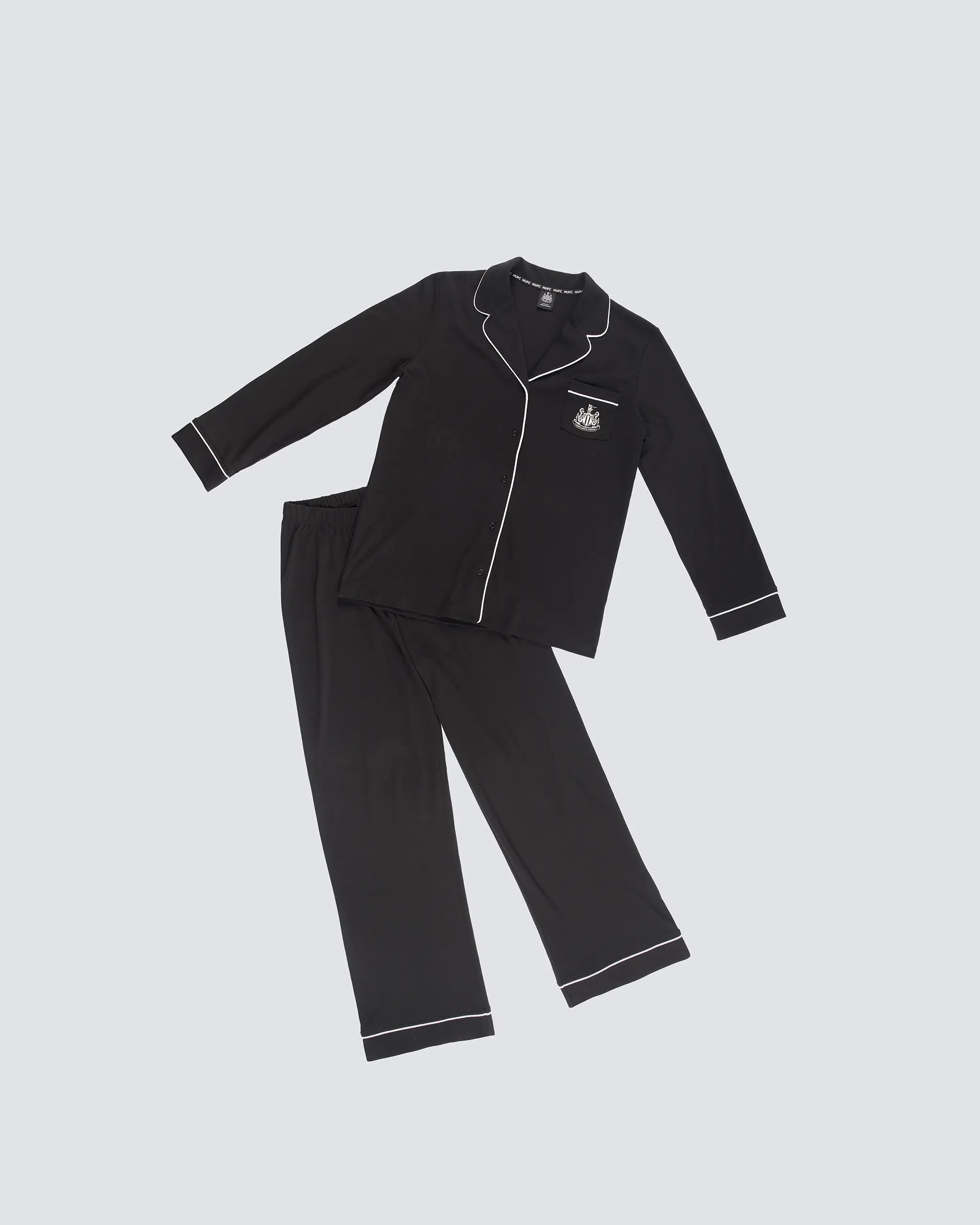 Newcastle United Women's Black Wide Leg Pyjama Set