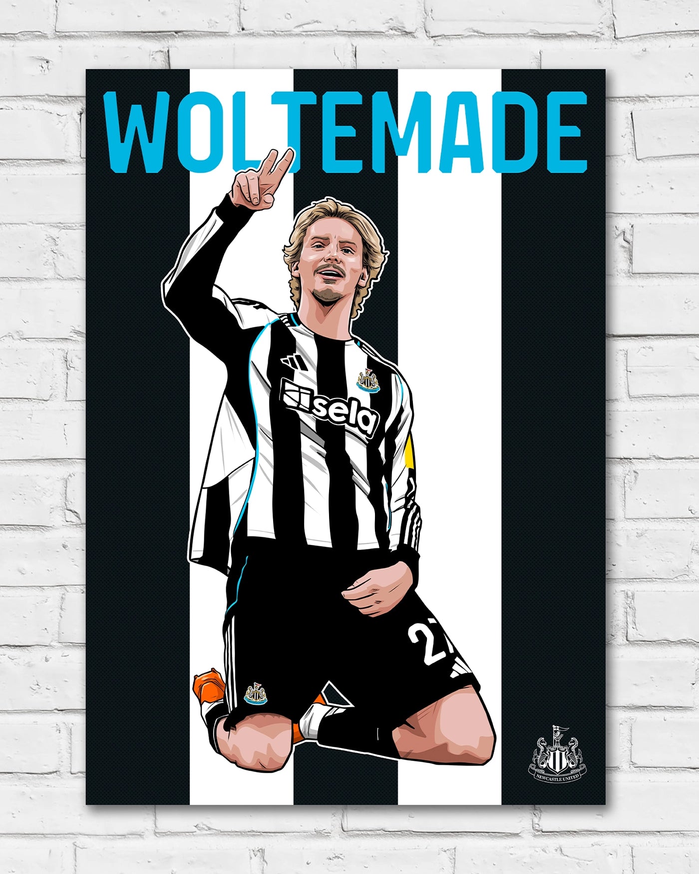 Newcastle United WOLTEMADE Poster