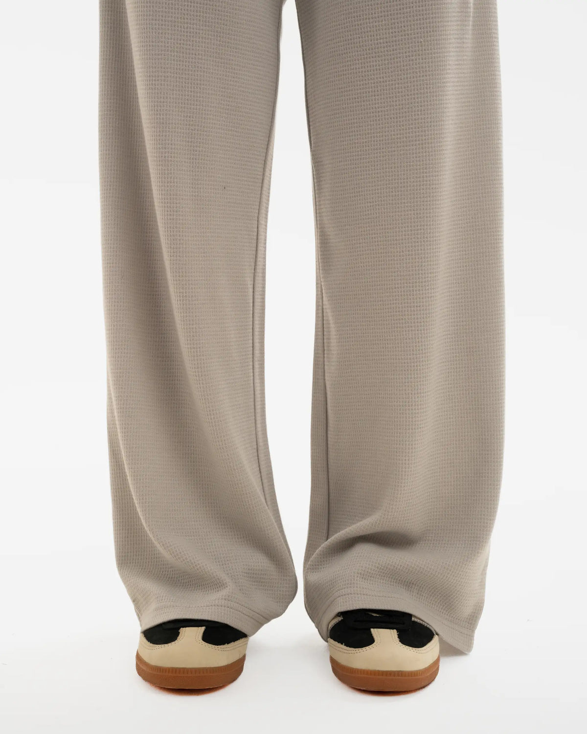 Newcastle United Women's Grey Waffle Long Pyjama Set
