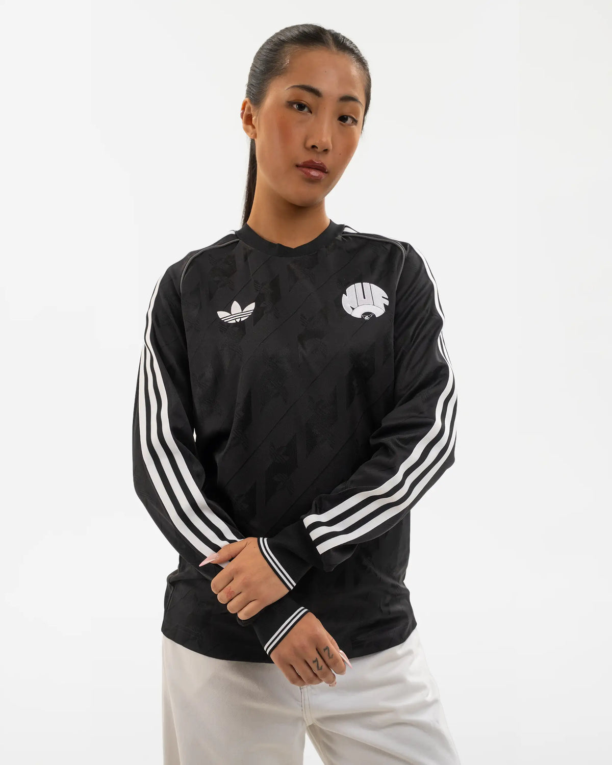 Newcastle United adidas Originals Black Long Sleeve Jersey