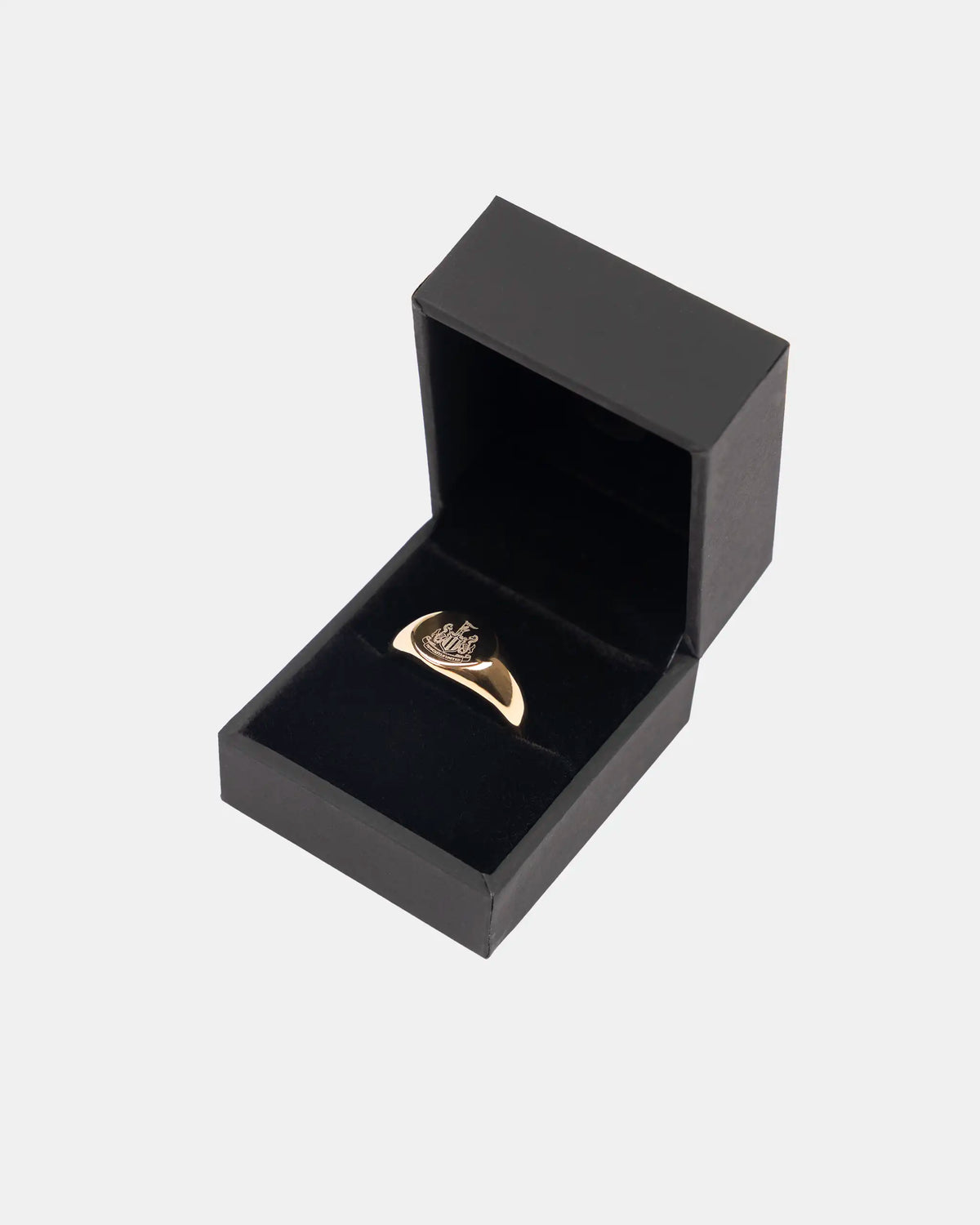 Newcastle United Gold Plated Signet ring