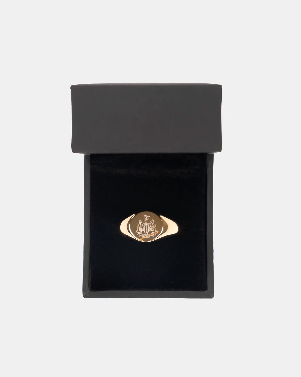 Newcastle United Gold Plated Signet ring