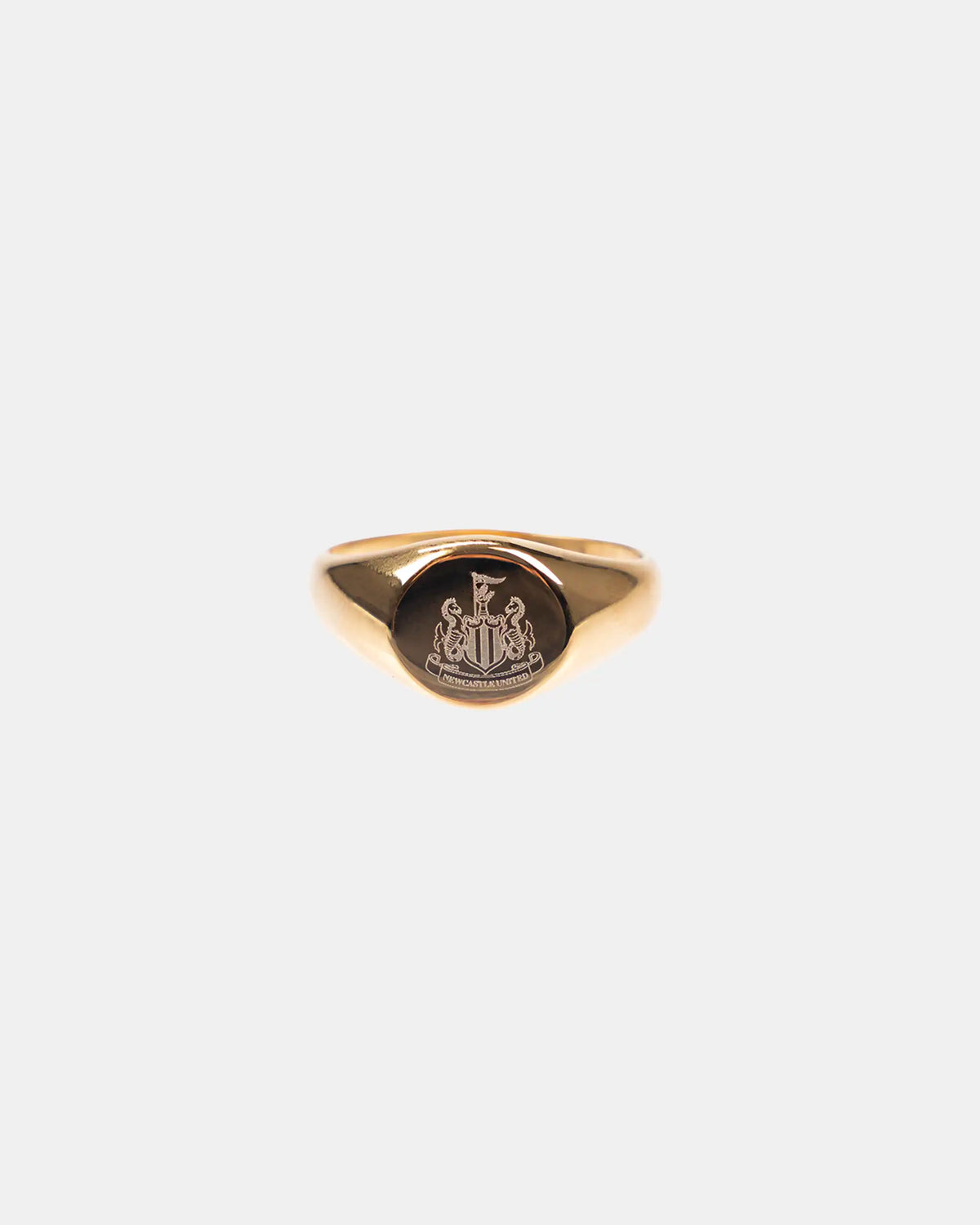 Newcastle United Gold Plated Signet ring