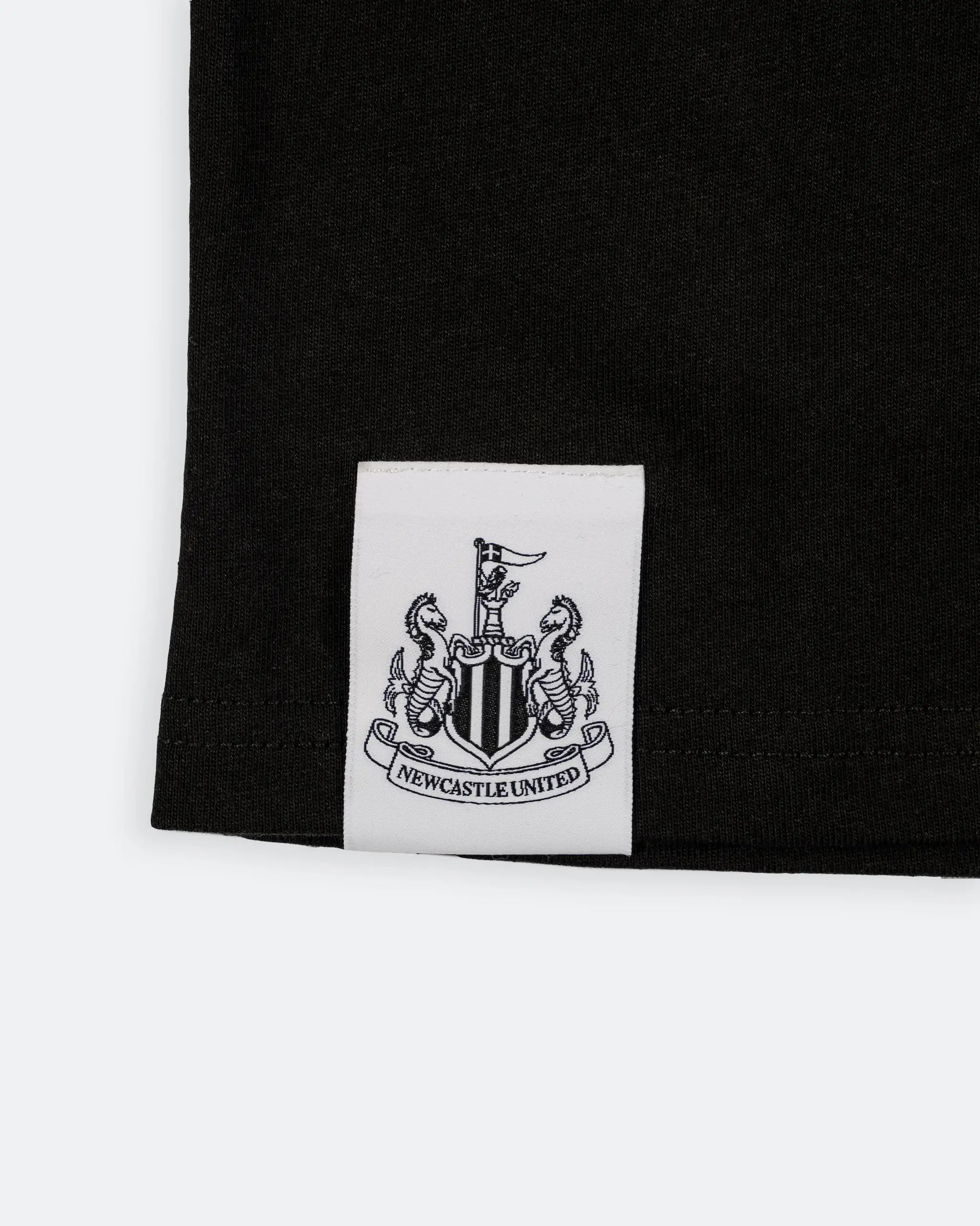Newcastle United Kids' Black Graffiti Print T-Shirt
