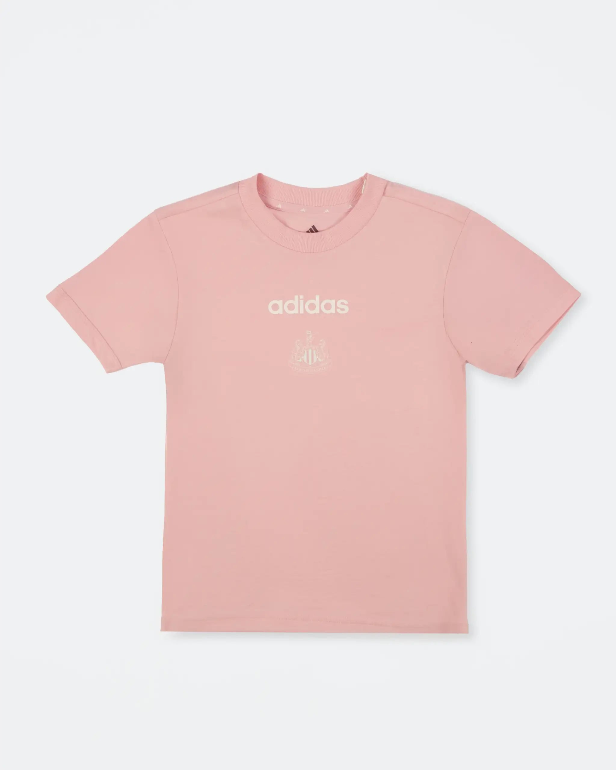 Newcastle United adidas Kids' Pink Tee