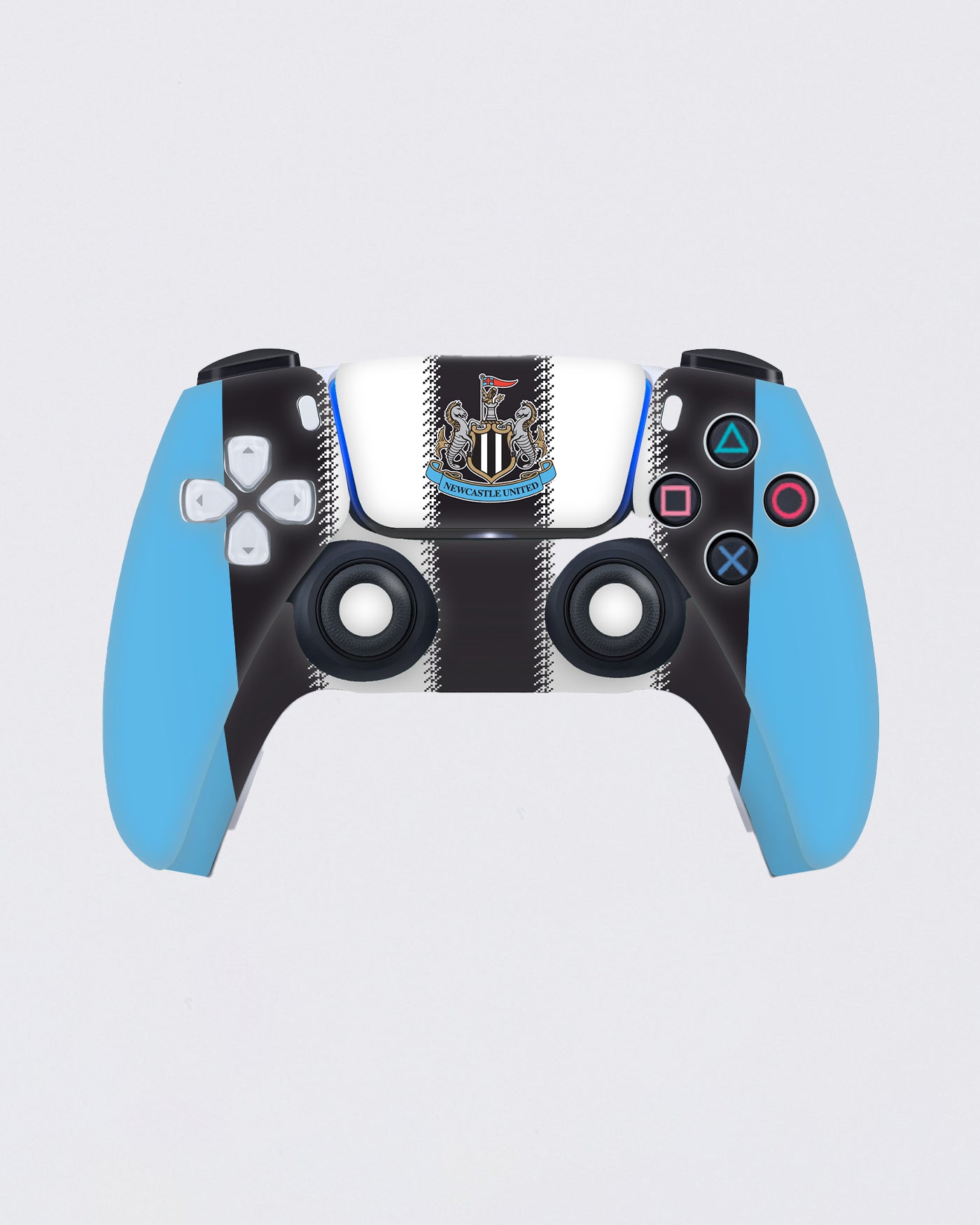 Newcastle United Home Kit 25/26 Controller Skin for PS5 DualSense
